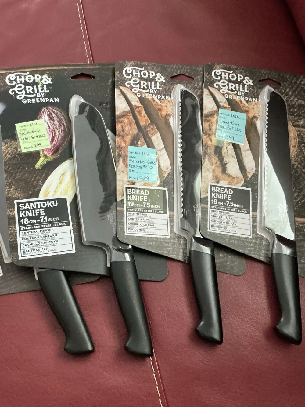 Chop & Grill by GreenPan Knife Set